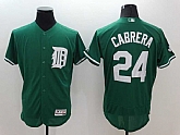 Detroit Tigers #24 Miguel Cabrera Green Celtic 2016 Flexbase Collection Stitched Baseball Jersey,baseball caps,new era cap wholesale,wholesale hats